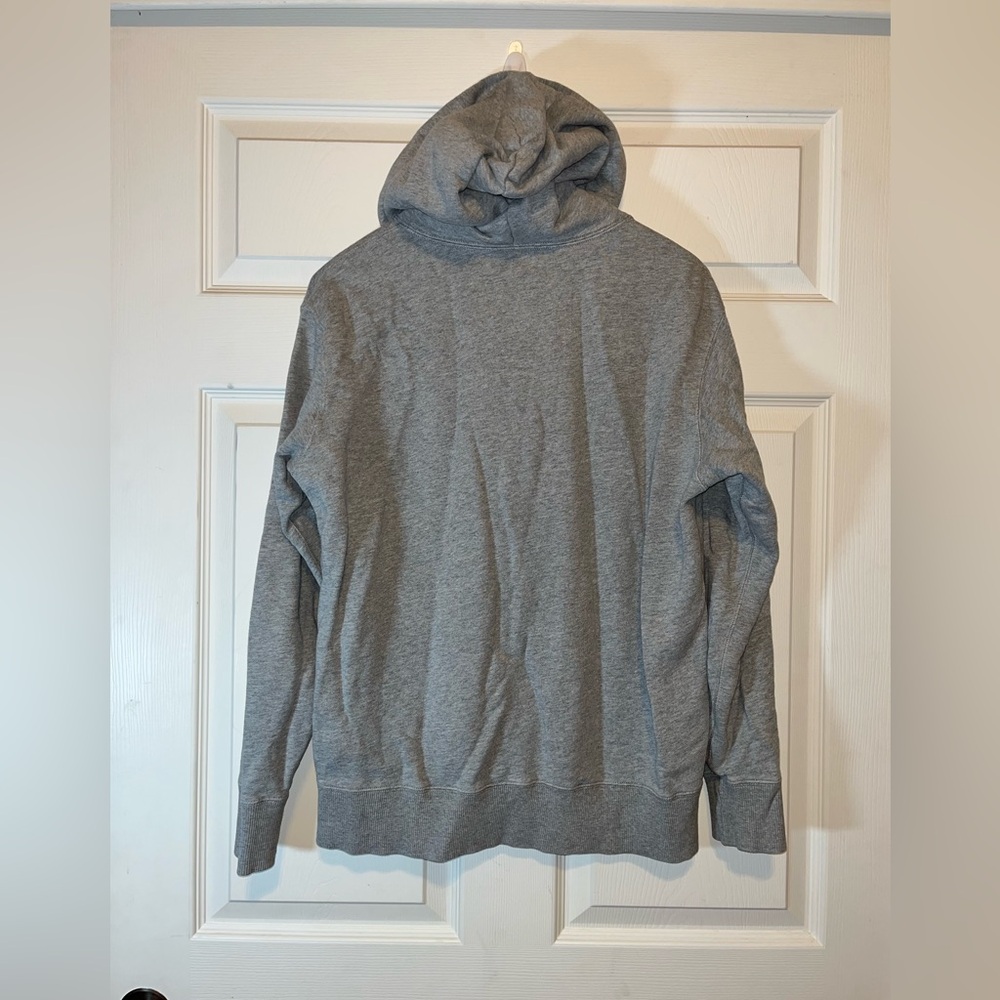 Warhol Graphic Red and Gray Men's Hoodie - Picture 4 of 7